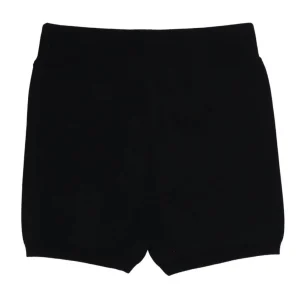 Guess Donna Pantaloncini-Alexia Short logo strass W4GZ25Z3F40 Nero