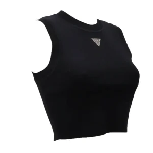 Guess Donna Top-ALEXIA TANK TOP Nero