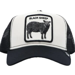 Goorin Bros Donna Cappellini | Cappellini-ANIMAL FARM Bianco Nero Black Sheep