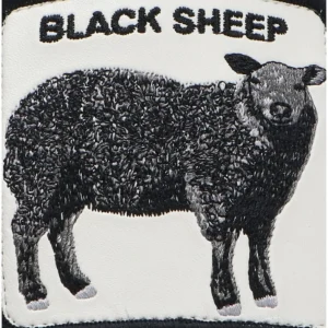 Goorin Bros Donna Cappellini | Cappellini-ANIMAL FARM Bianco Nero Black Sheep