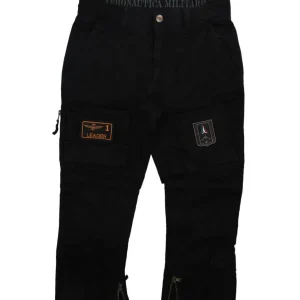 Aeronautica Militare Abbigliamento Pantaloni-ANTI-G PANTALONE 1557/939 Nero