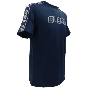 Guess Uomo T-Shirt-ARLO T-SHIRT Blu