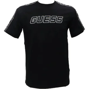 Guess Uomo T-Shirt-ARLO T-SHIRT Nero