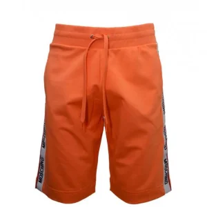 Moschino Abbigliamento Bermuda-4409 BANDA LATERALE Arancione