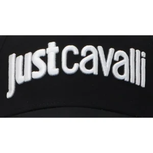 Just Cavalli Donna Cappellini | Cappellini-BASEBALL CAP LOGO EMBRODERY Nero Bianco