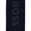 Boss Uomo Telo Mare-BEACH TOWEL SOLID Blu