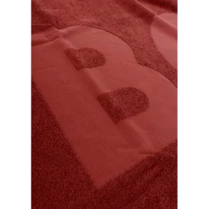 Boss Uomo Telo Mare-BEACH TOWEL SOLID Bordeaux