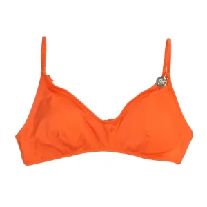 4giveness Donna Costume-BIKINI TOP E SLIP SHINY 3622 Arancione