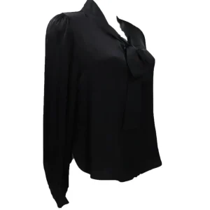 Have One Donna Blusa-BLUSA FIOCCO COLLO Nero