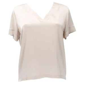 Have One Donna Blusa-BLUSA M/MANICA Beige