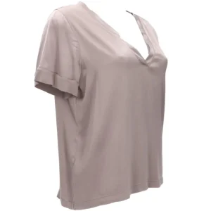 Have One Donna Blusa-BLUSA M/MANICA Grigio Tortora