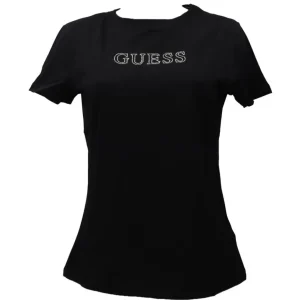 Guess Donna T-Shirt-BRIANA T-SHIRT Nero