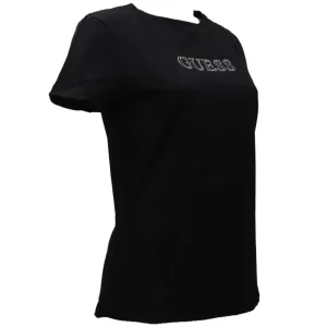 Guess Donna T-Shirt-BRIANA T-SHIRT Nero