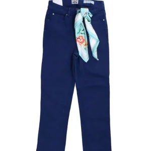 Guess Donna Pantaloni-1981 CAPRI Blu