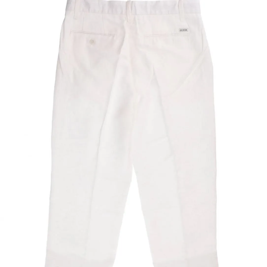 clement_twill_chino_bianc_2.webp Guess Abbigliamento Pantaloni-CLEMENT TWILL CHINO Bianco