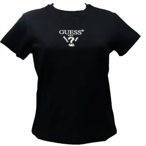 Guess Donna T-Shirt-COLETTE SS TEE Nero