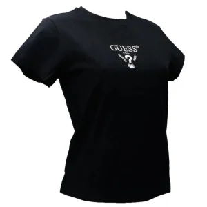 Guess Donna T-Shirt-COLETTE SS TEE Nero