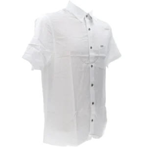 Guess Abbigliamento Camicia-COLLIN FLUID SHIRT Bianco
