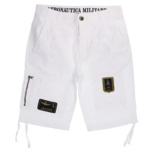 Aeronautica Militare Abbigliamento Bermuda-041CT1122 BERMUDA Bianco