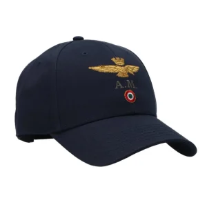 Aeronautica Militare Uomo Cappellini-1100CT2848 CAPPELLINO Blu