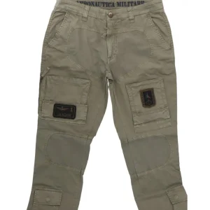 Aeronautica Militare Abbigliamento Pantaloni-1387CT1493 PANTALONE ANTI-G Verde