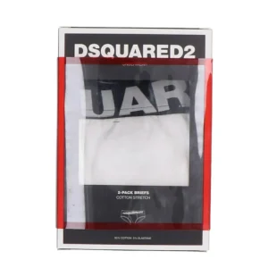 Dsquared2 Abbigliamento Intimo-DCX67003 BRIEF TWIN PACK Bianco