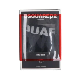 Dsquared2 Abbigliamento Intimo-DCX67003 BRIEF TWIN PACK Nero