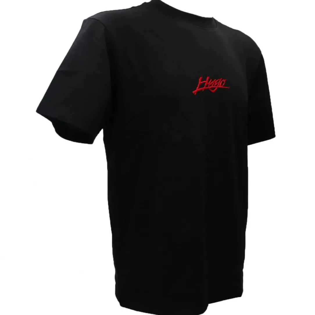 dlogotee_nero_1.webp Hugo Uomo T-Shirt-DLOGOTEE Nero
