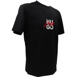 Hugo Uomo T-Shirt-DLONGNY Nero