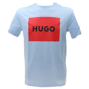 Hugo Uomo T-Shirt-DULIVE 222 Azzurro