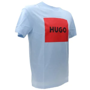 Hugo Uomo T-Shirt-DULIVE 222 Azzurro