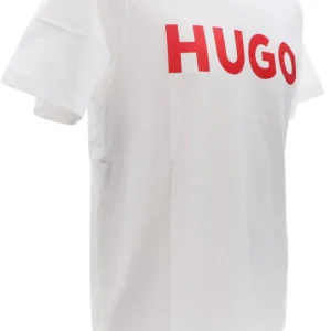 Hugo Uomo T-Shirt-Dulivio 10229761 Bianco rosso
