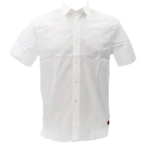 Hugo Abbigliamento Camicia-EBOR Bianco