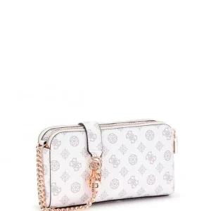Guess Donna Borse Tracolla-ECO ERICA STATUS CROSSBODY Bianco