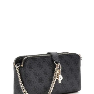 Guess Donna Borse Tracolla-ECO ERICA STATUS CROSSBODY Nero