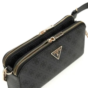 Guess Donna Borse Tracolla-ECO ERICA STATUS CROSSBODY Nero