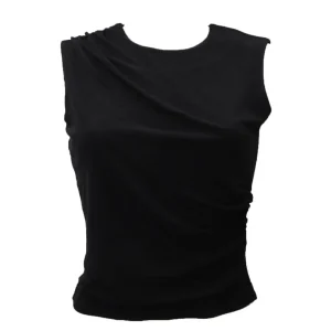 Guess Donna Top-ELIS DRAPE TOP Nero
