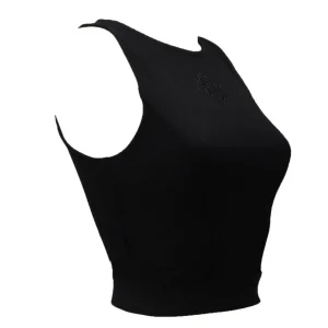 Guess Donna Top-EMI TANK LOGO TOP Nero