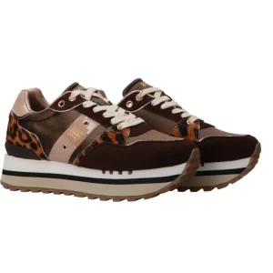 Blauer USA Donna Sneakers-Epps Marrone