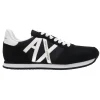 Armani Uomo Sneakers-Exchange X017 eco suede, mesh e nylon Bianco Nero