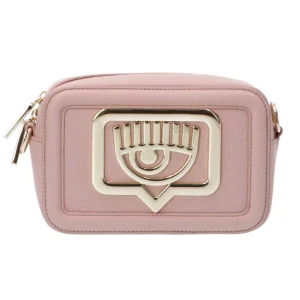 Chiara Ferragni Donna Borse Tracolla-EYELIKE BUCKLE RANGE B GRAINY Rosa