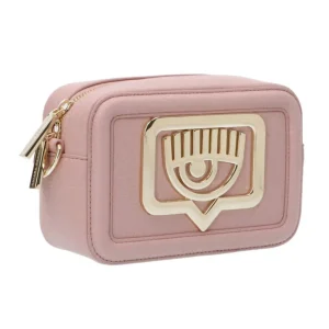 Chiara Ferragni Donna Borse Tracolla-EYELIKE BUCKLE RANGE B GRAINY Rosa