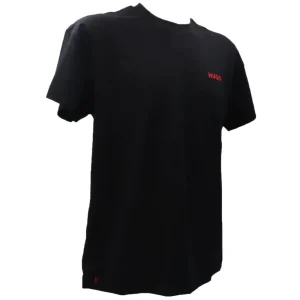 Hugo Uomo T-Shirt-FLAMES T-SHIRT Nero