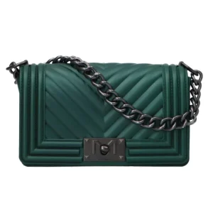 Marc Ellis Donna Borse Tracolla-Flat S_24 Verde scuro