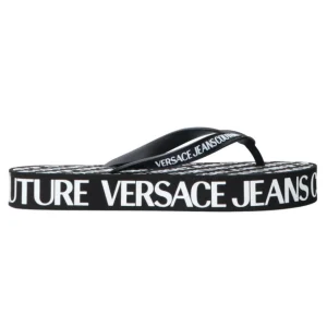 Versace Donna Scarpe Mare-Flip Flop dis.33 Bianco/Nero