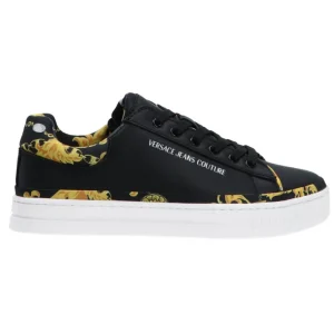 Versace Donna Sneakers-FONDO COURT 88 DIS. 23 Nero
