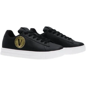 Versace Donna Sneakers-FONDO COURT 88 DIS. SK3 Nero Oro