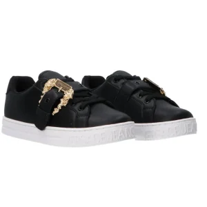 Versace Donna Sneakers-FONDO COURT 88 DIS.SK9 SHOES Nero