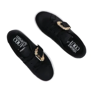 Versace Donna Sneakers-FONDO COURT 88 DIS.SK9 SHOES Nero