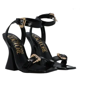 Versace Donna Sandali-Fondo Kirsten dis. 89 Nero